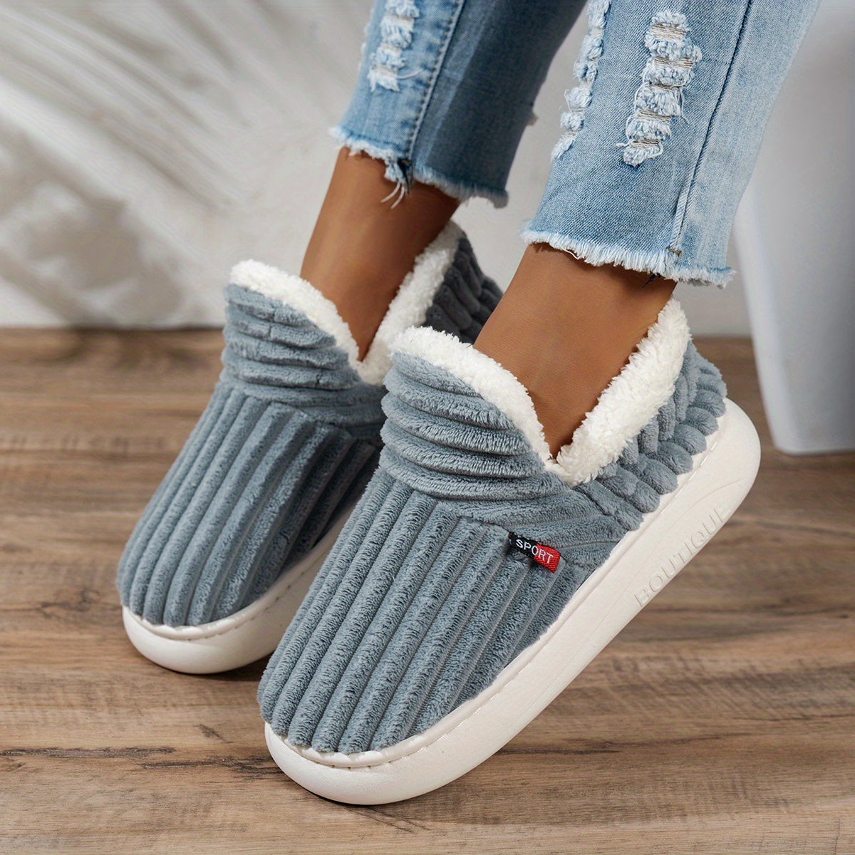 Eve | CozyStep Plush House Slippers