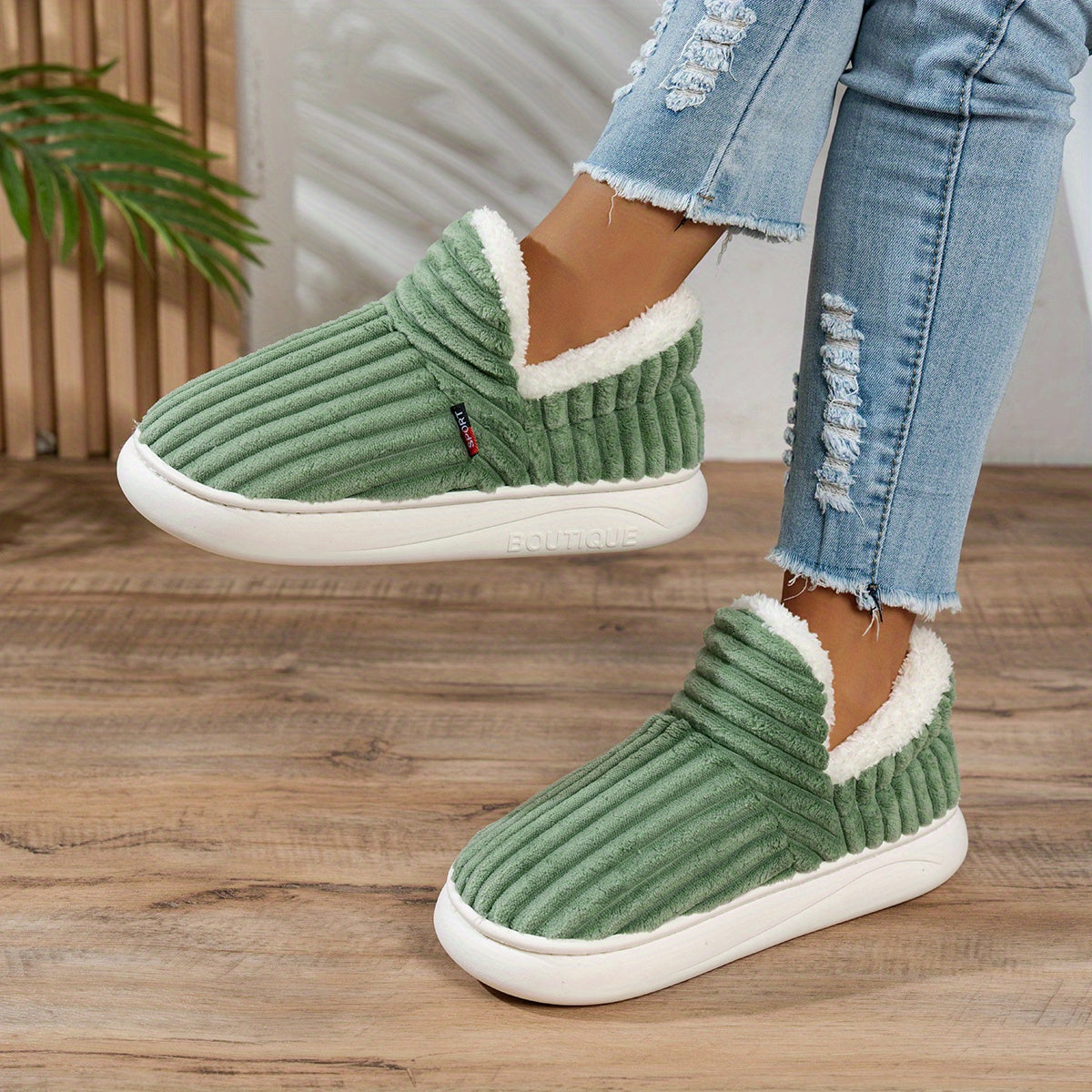 Eve | CozyStep Plush House Slippers