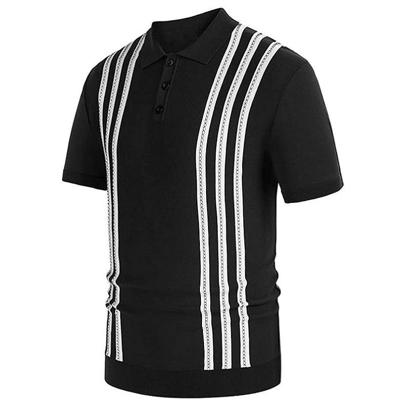 Dennis | Casual Striped Polo