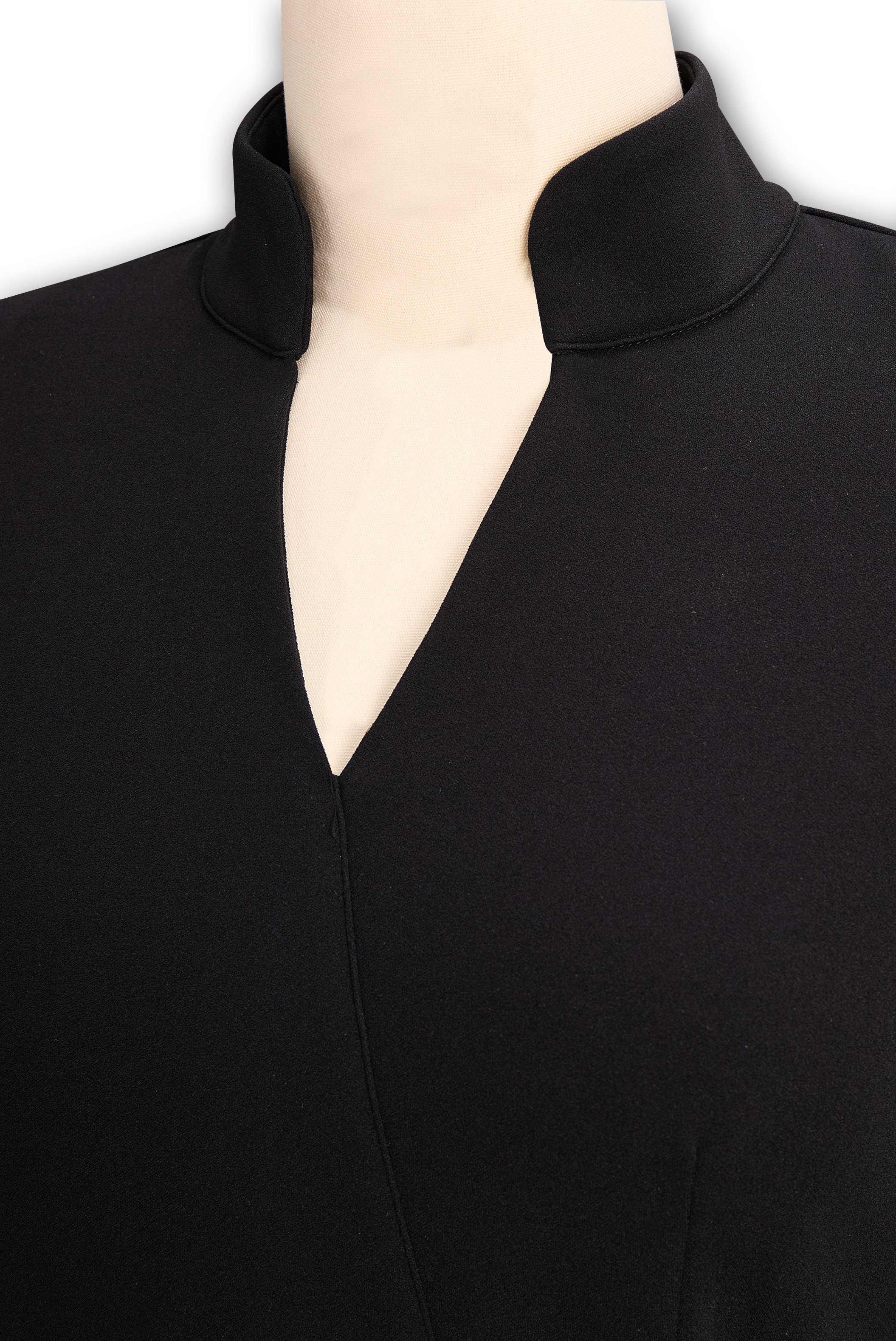 Camille | Black Belted Sheath Dress