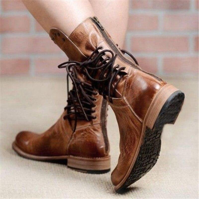 Linda | Vintage Look Boots
