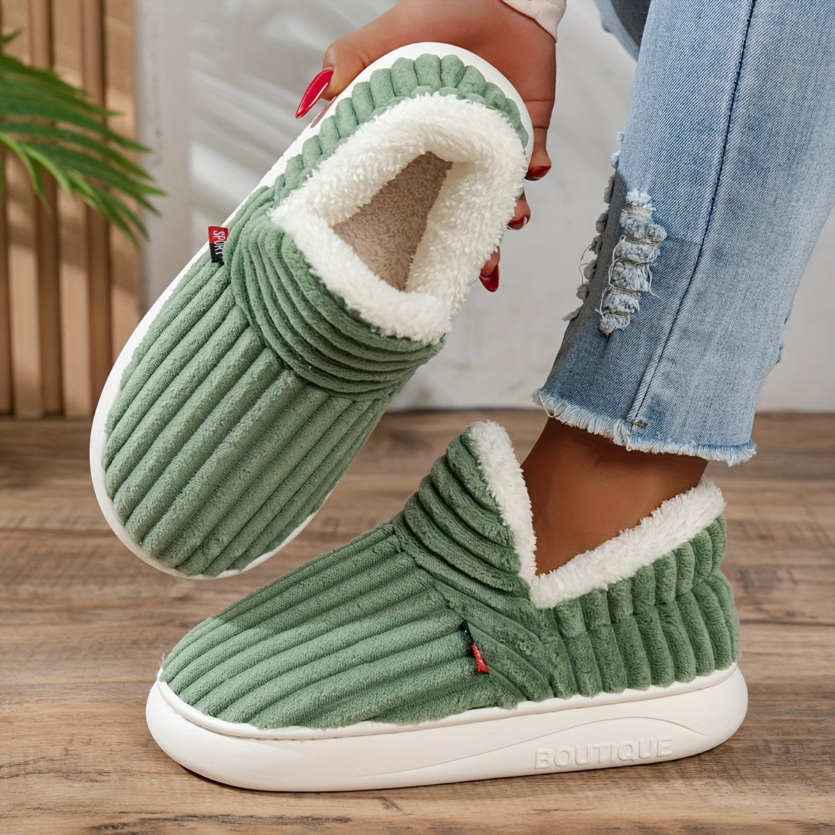 Eve | CozyStep Plush House Slippers