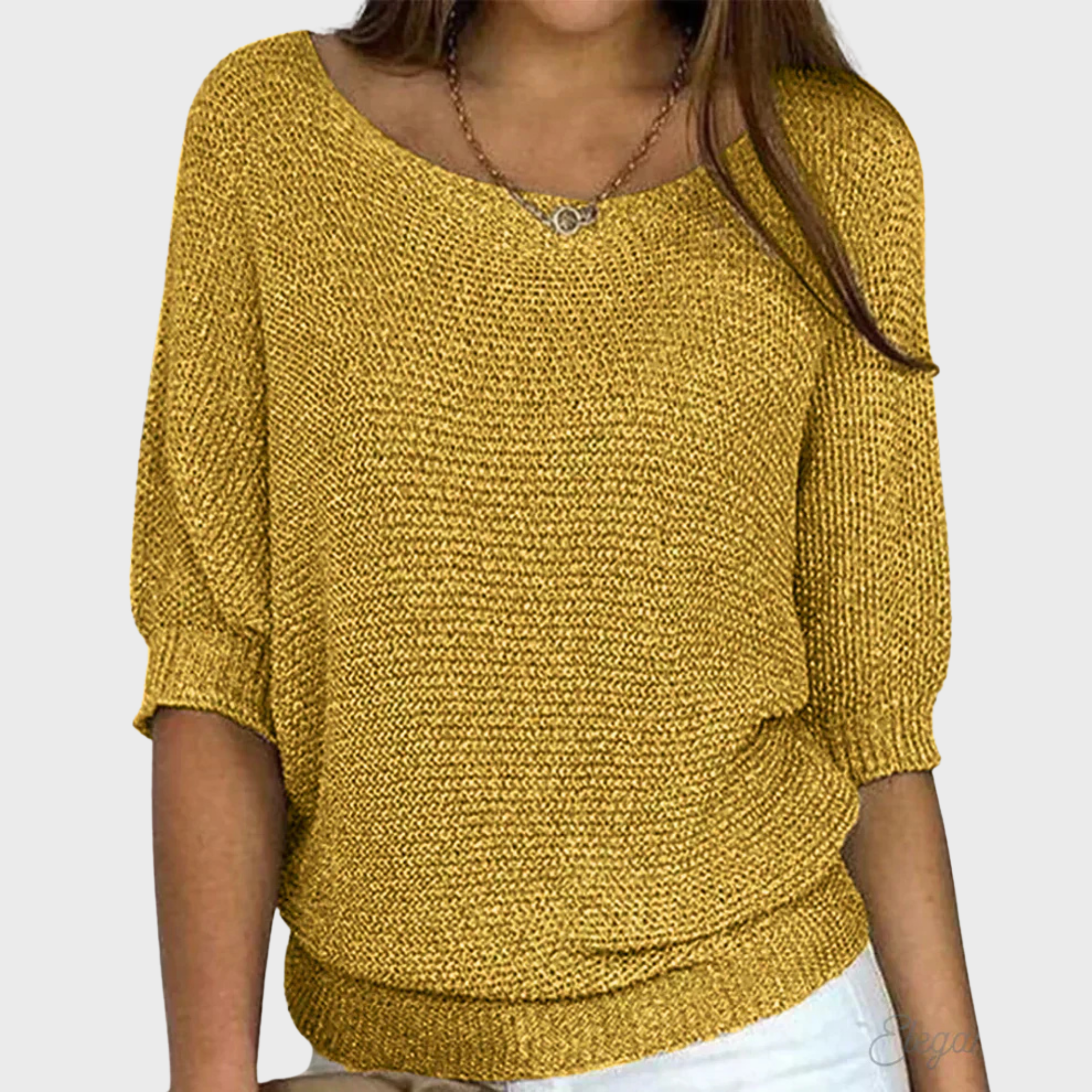 Natalie | Cozy Sweater with Round Neck
