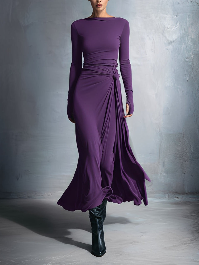Brielle ❘ Maxi dress with side knot