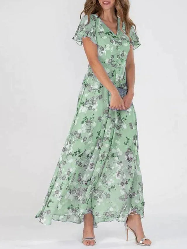 Vireya | Glamorous Tummy Covering Dress