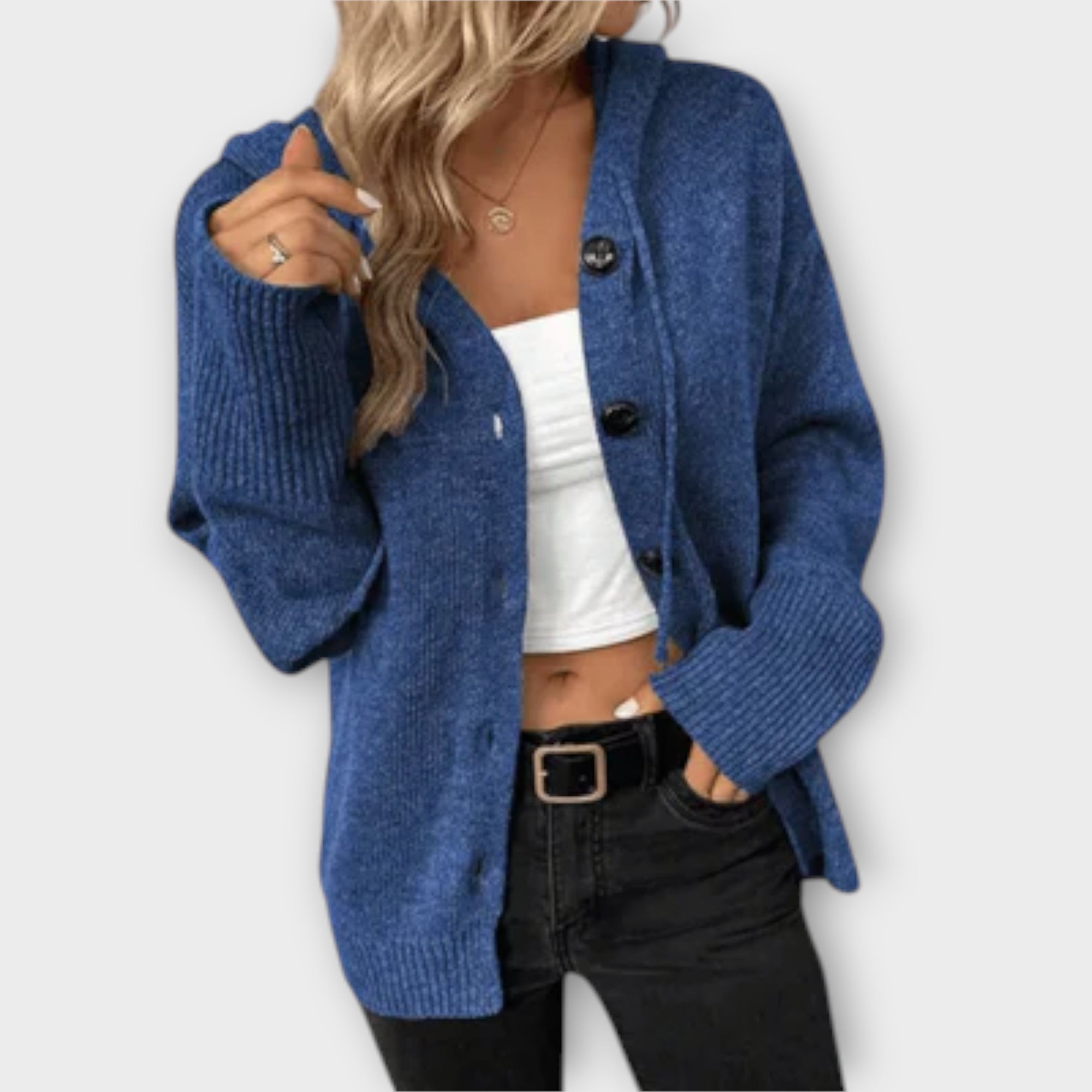 Arabella | Knitted Cardigan with Buttons