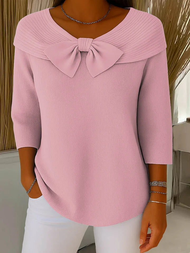 Beatriz | Knitted Sweater With A Round Neckline