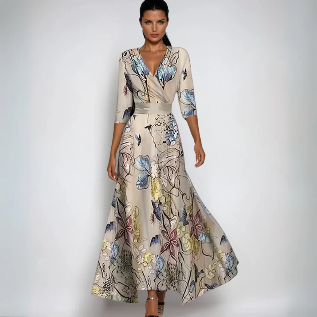 Aurora | Luxurious Floral Dress
