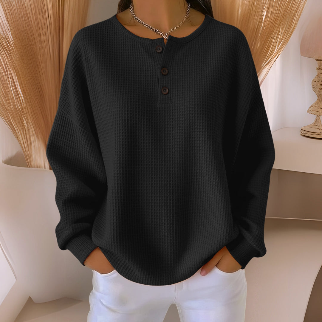 Mercedes | Casual Sweatshirt with Collar