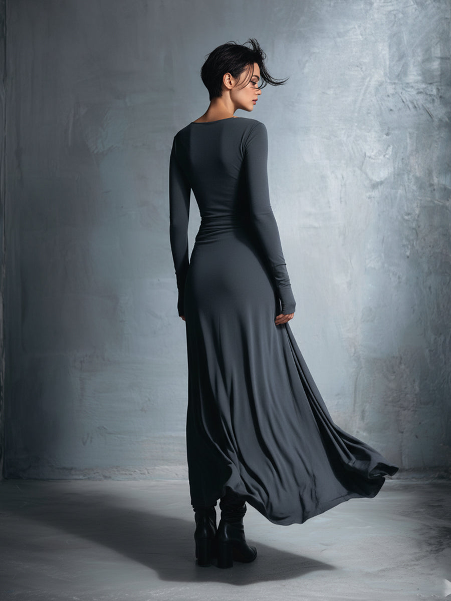 Brielle ❘ Maxi dress with side knot