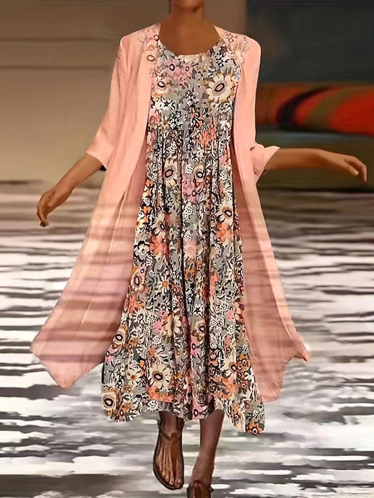 Essie | Floral Boho Dress