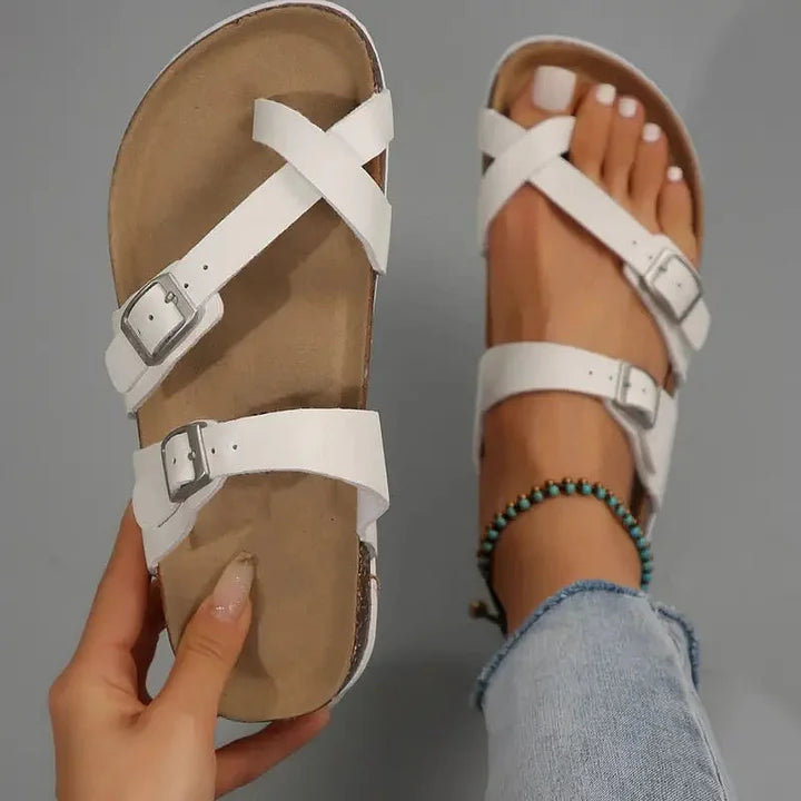 Emily | Casual Sandal with Strap and Buckle