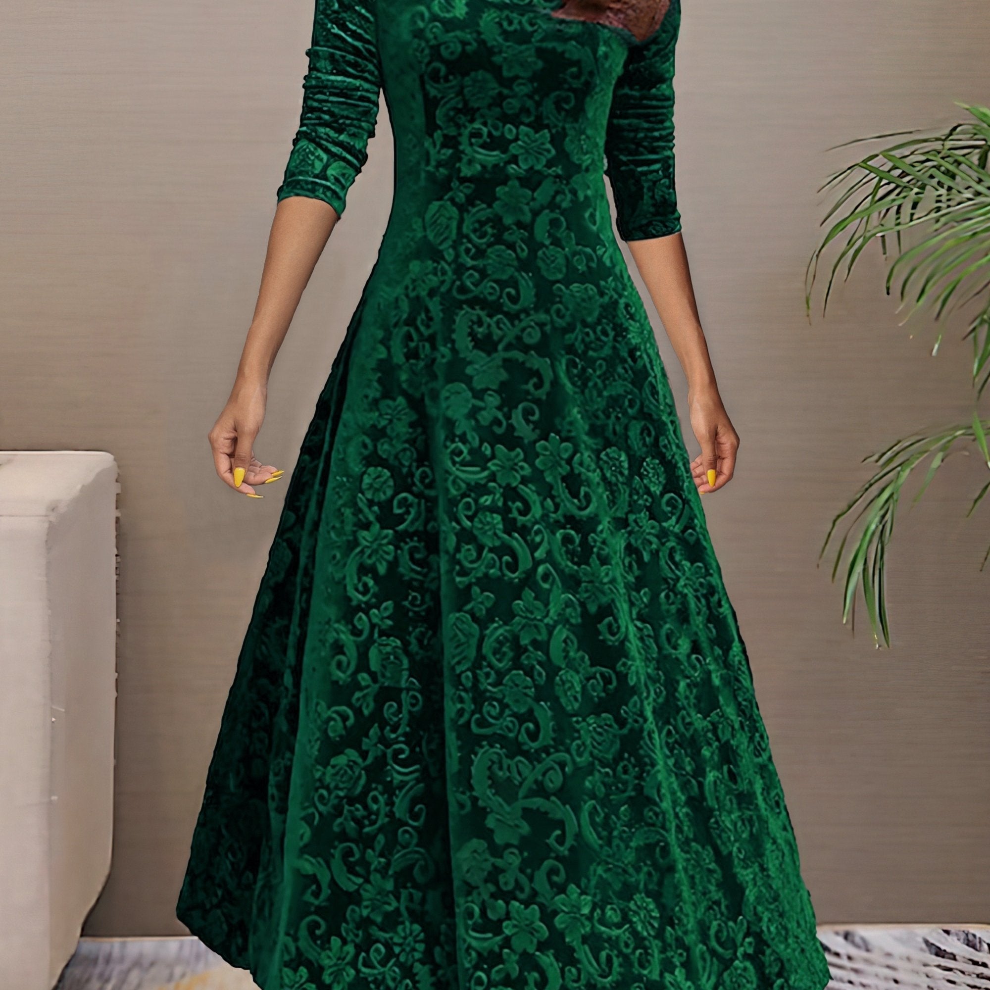 Blair | Holiday Velvet Elegance Dress