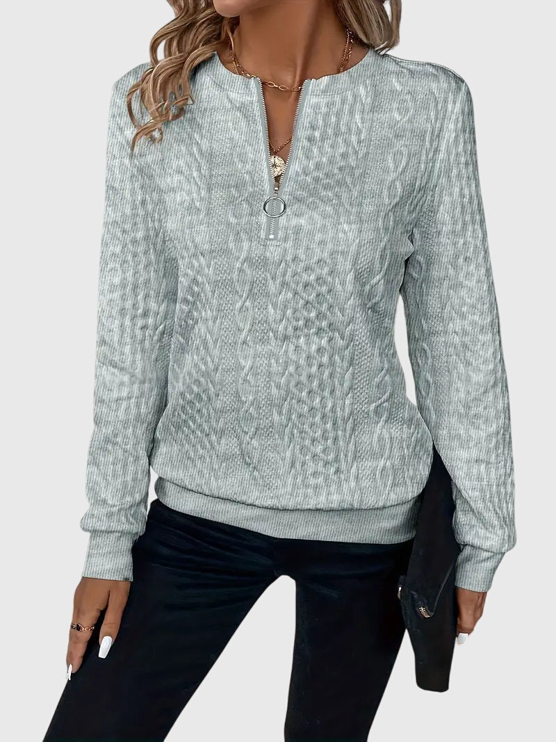 Brianna | Sweater with Zipper