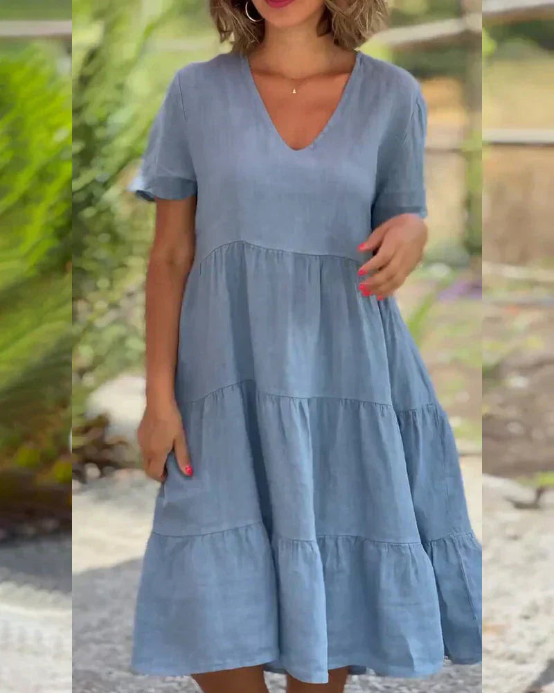 Bexley | Casual Summer V-neck Dress