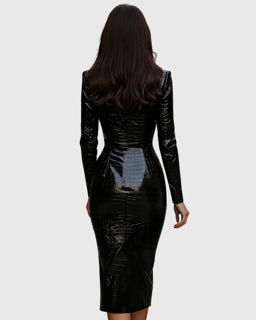 Maya | Sophisticated Fitted Midi Dress