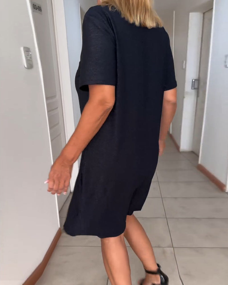 Carly | Effortless Twist Dress