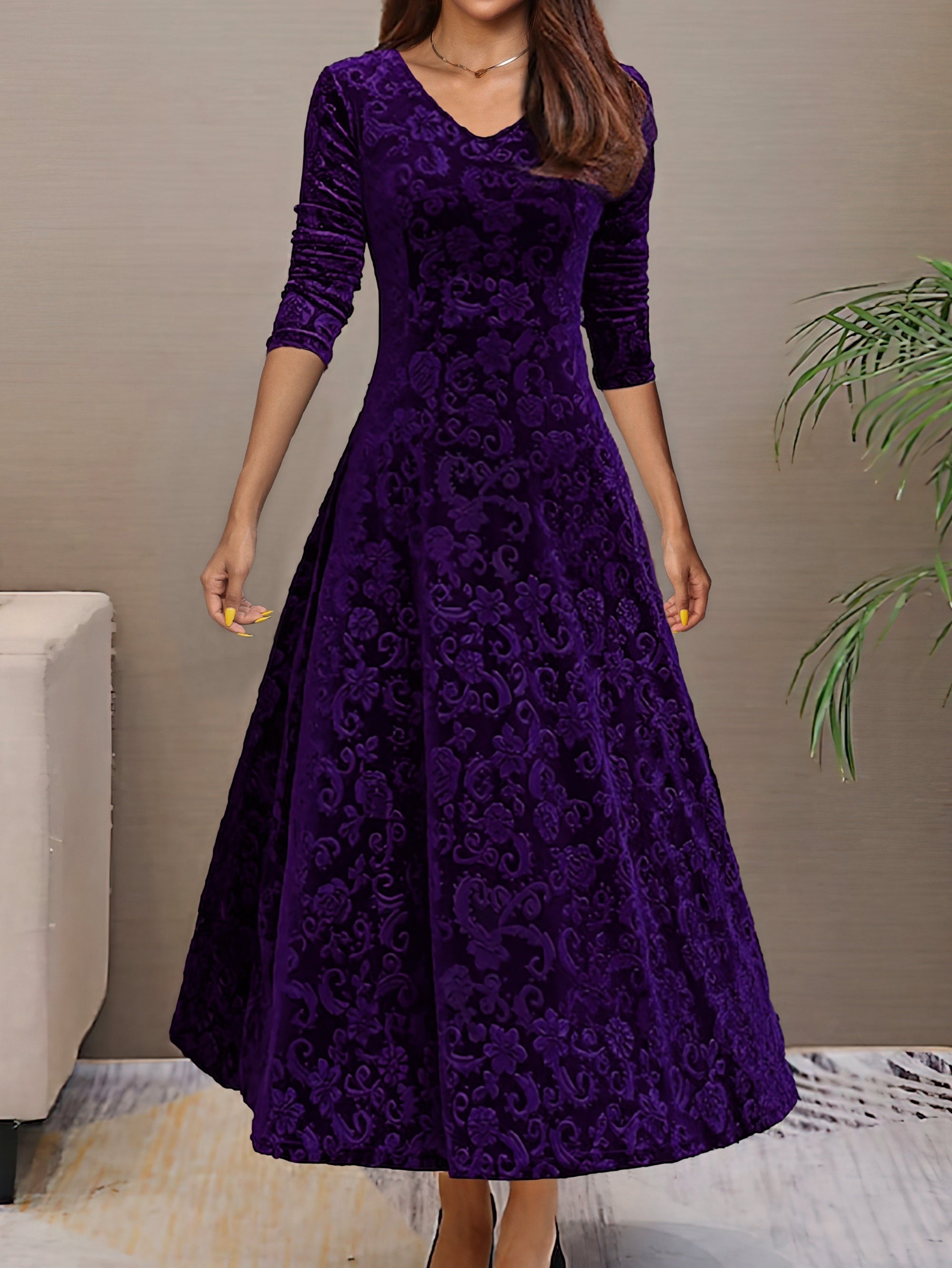 Blair | Holiday Velvet Elegance Dress