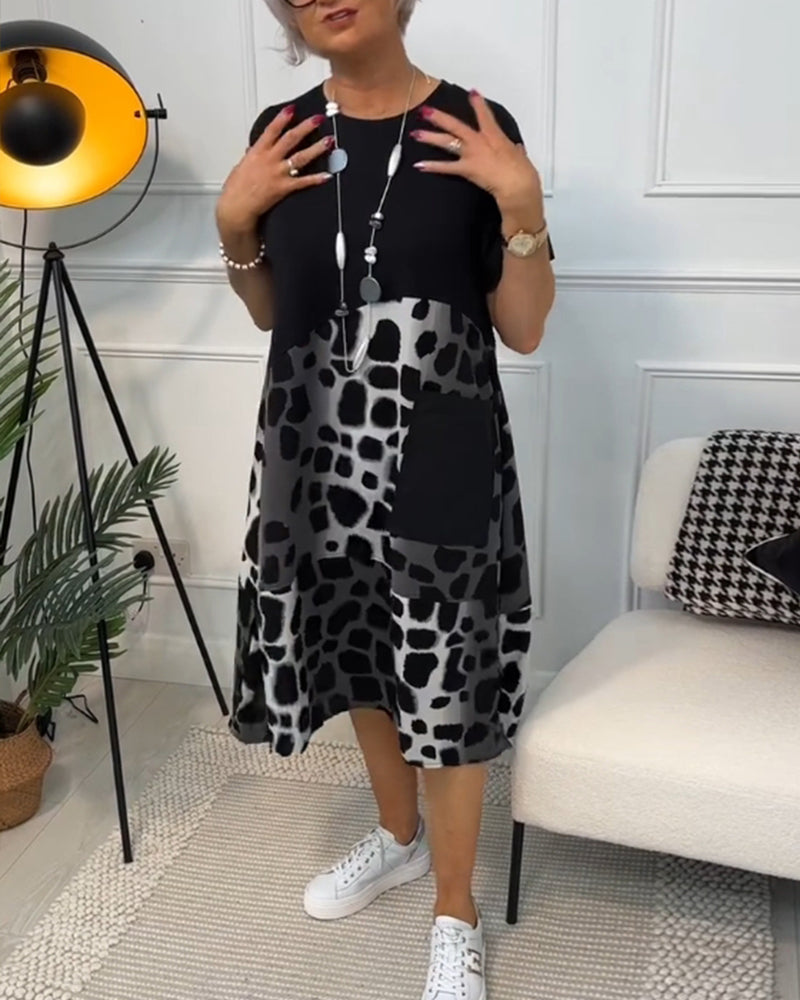 Sherlene | Leopard Print Dress