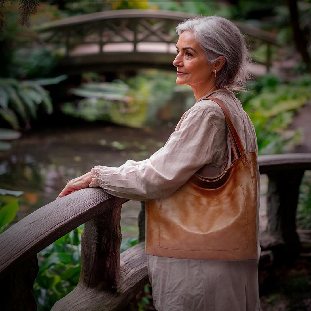 Ringelblume | Squisita Luxury Shoulder Bag in Soft Material