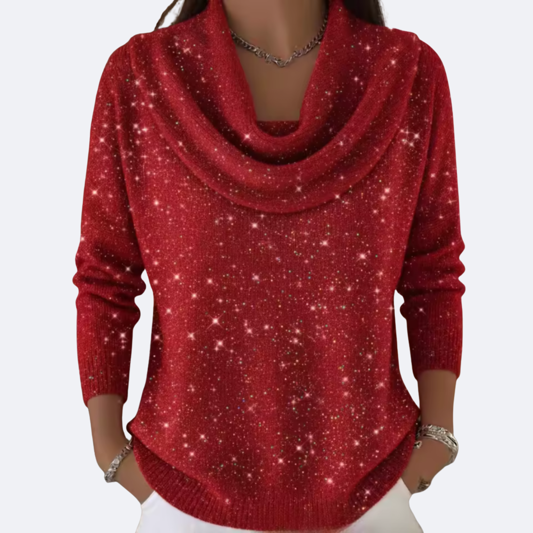 Hallie | Elegant Sweater with Shimmering Details