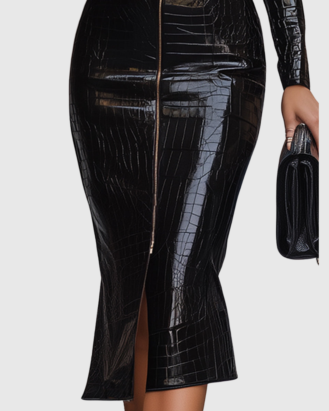 Maya | Sophisticated Fitted Midi Dress