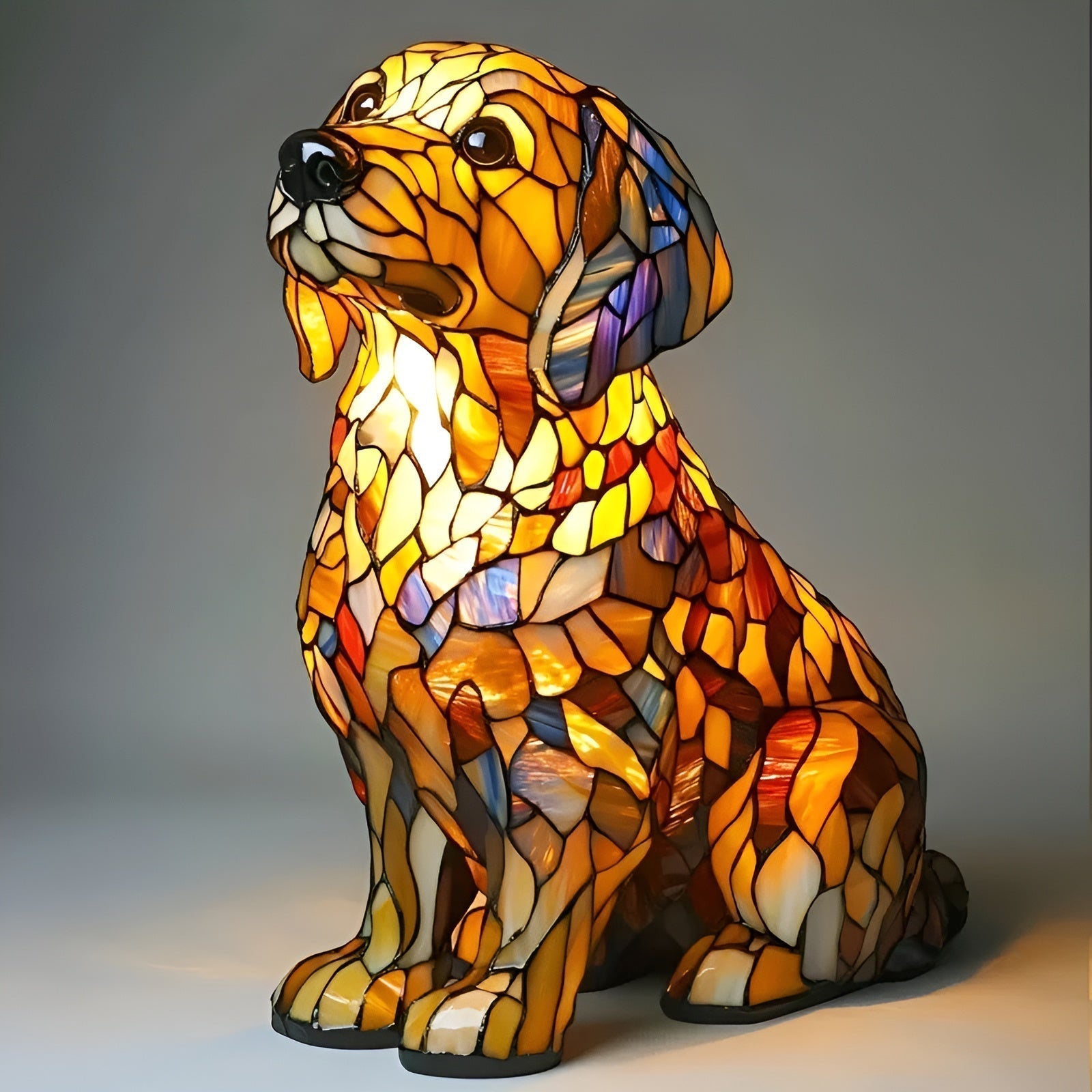 Pompom | Golden Retriever Spirit Lamp