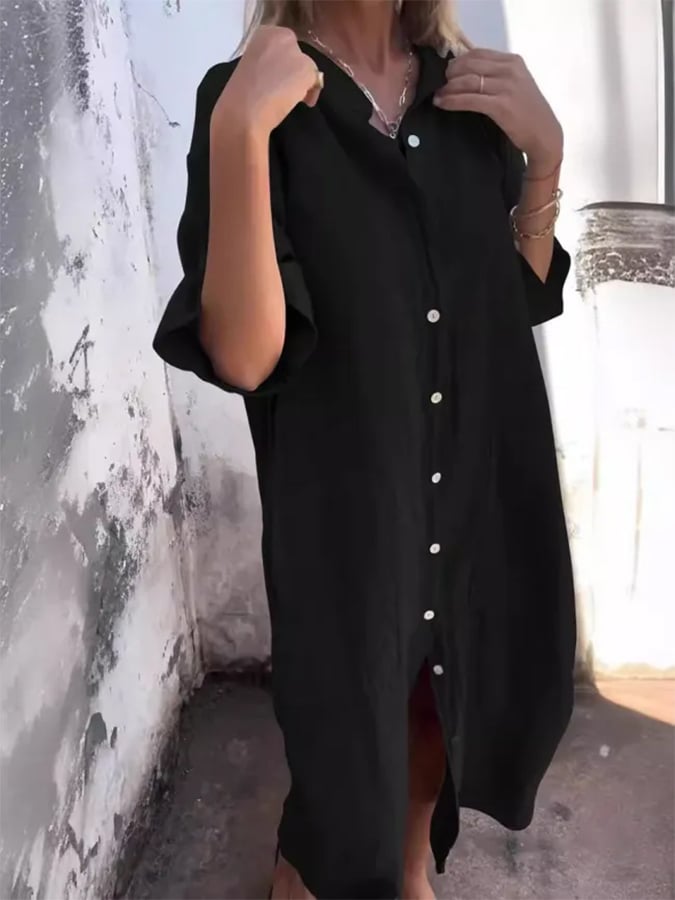 Paige | Buttoned Breeze Dress