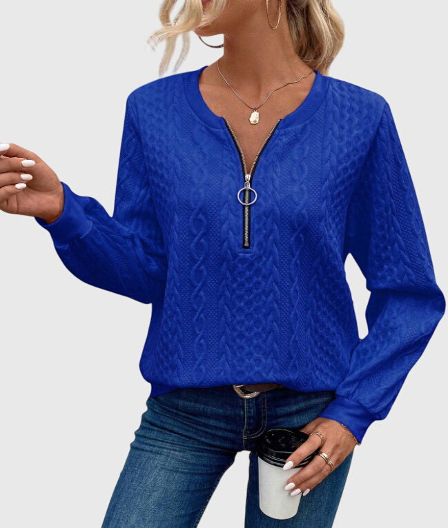 Brianna | Sweater with Zipper