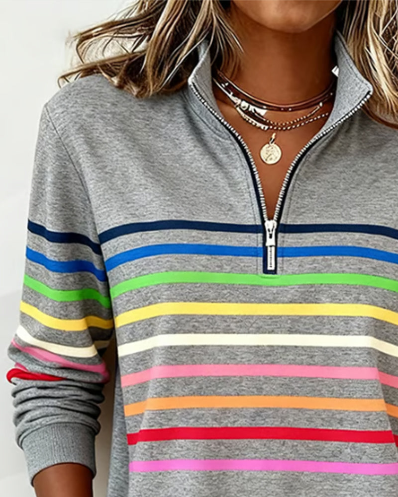 Ava | Casual sweater with comfort and colorful style for every day