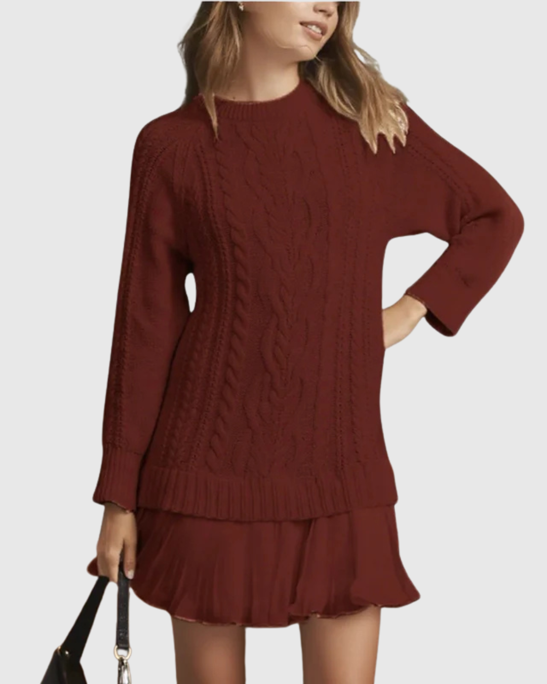 Riley | Classic Sweater Dress