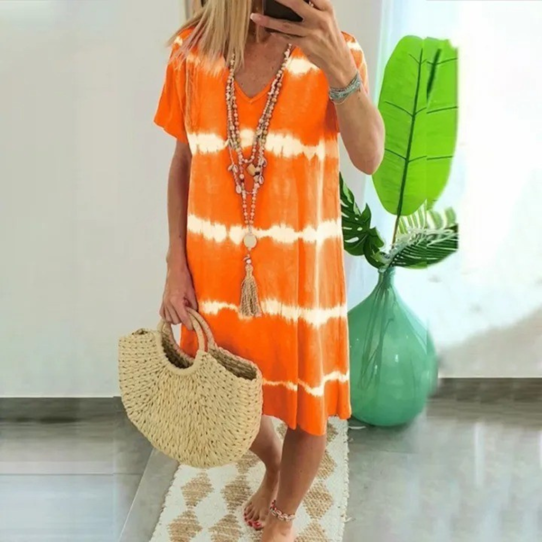 Wilma | Effortless Tie-Dye Dress