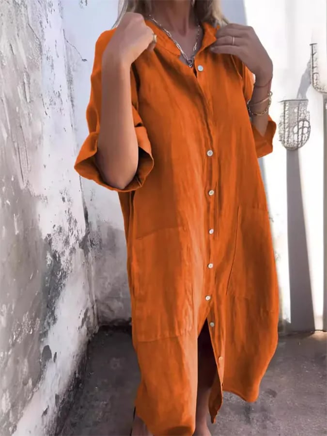 Paige | Buttoned Breeze Dress