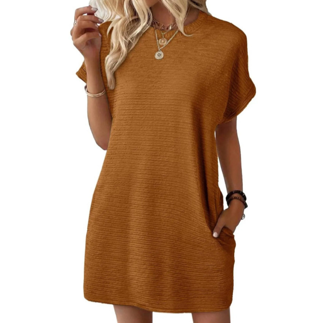 Madeline | Elegant Mini Dress With Pocket