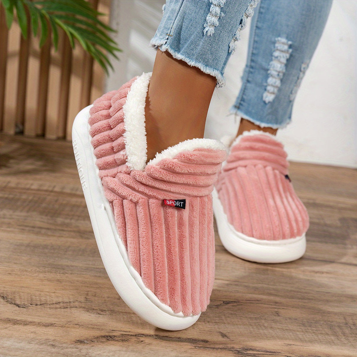 Eve | CozyStep Plush House Slippers