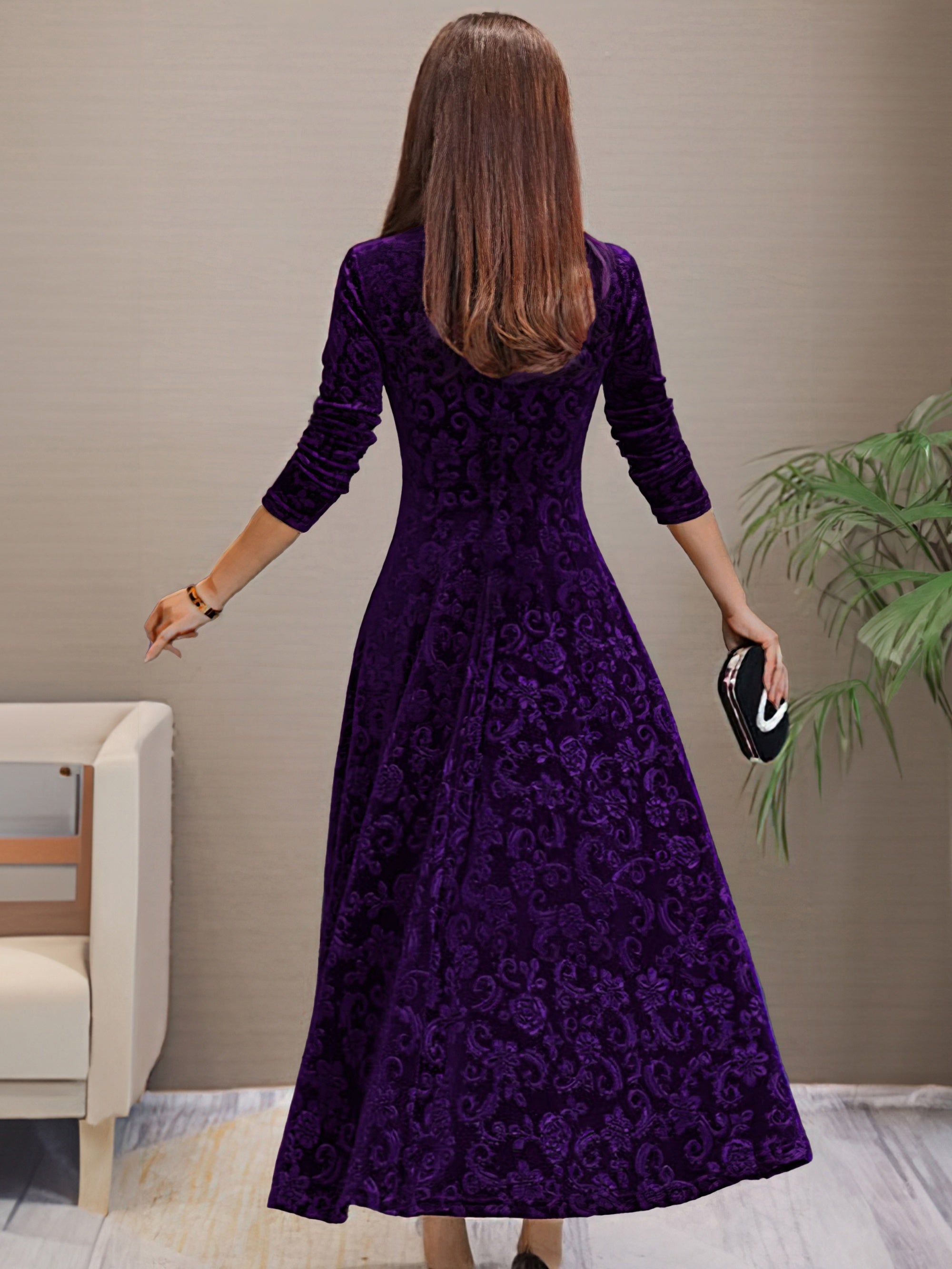 Blair | Holiday Velvet Elegance Dress