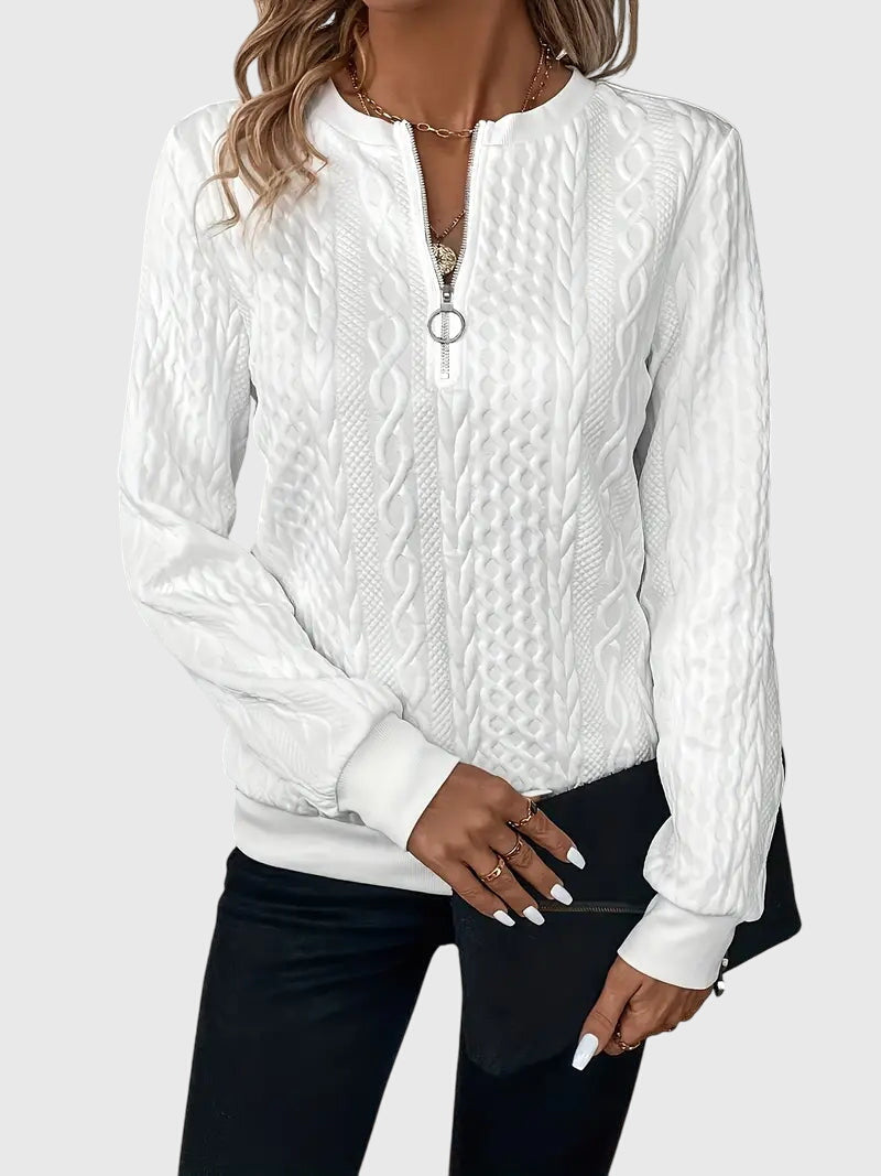 Brianna | Sweater with Zipper