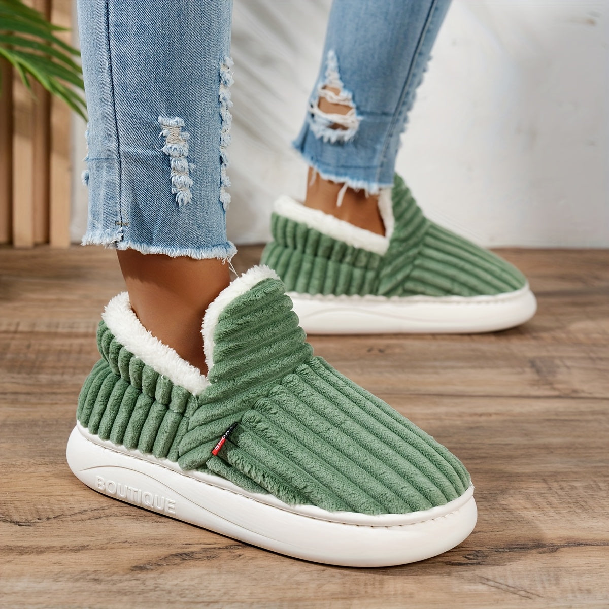 Eve | CozyStep Plush House Slippers