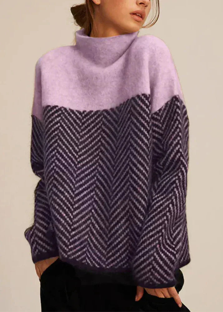 Shirley | Cotton Turtleneck Sweater