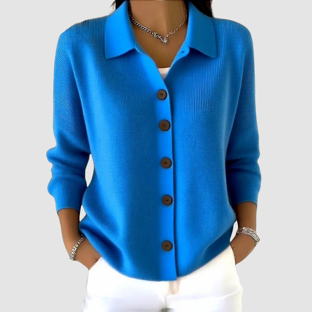Teagan | Knitted Cardigan with Buttons