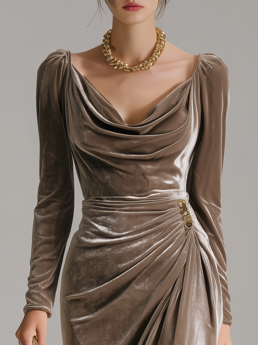 Mira | Elegant Fitted Midi Dress
