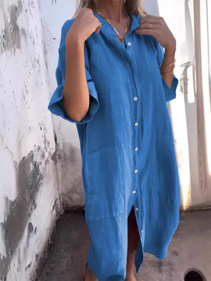 Paige | Buttoned Breeze Dress