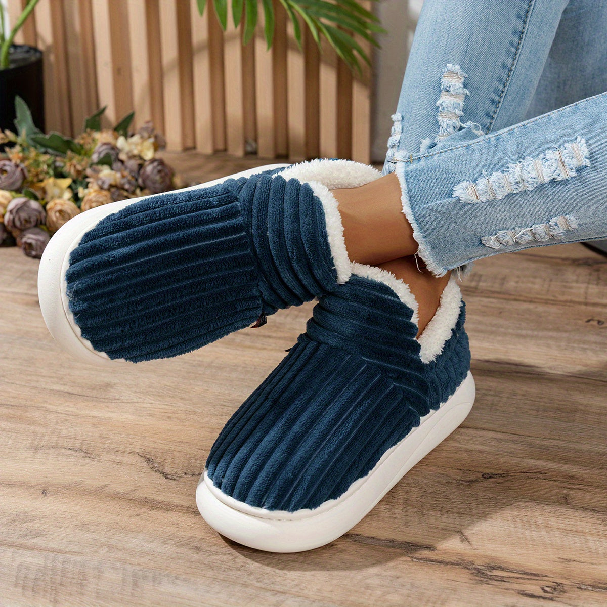 Eve | CozyStep Plush House Slippers