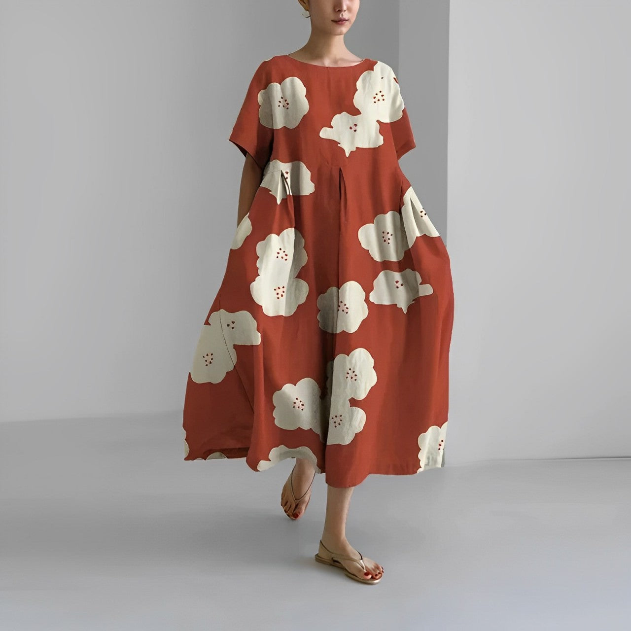 Floria | Vibrant Floral Dress
