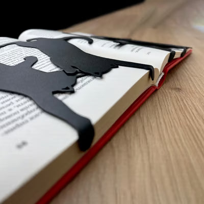 KittyMark | Metal Bookmark in the Shape of a Cat