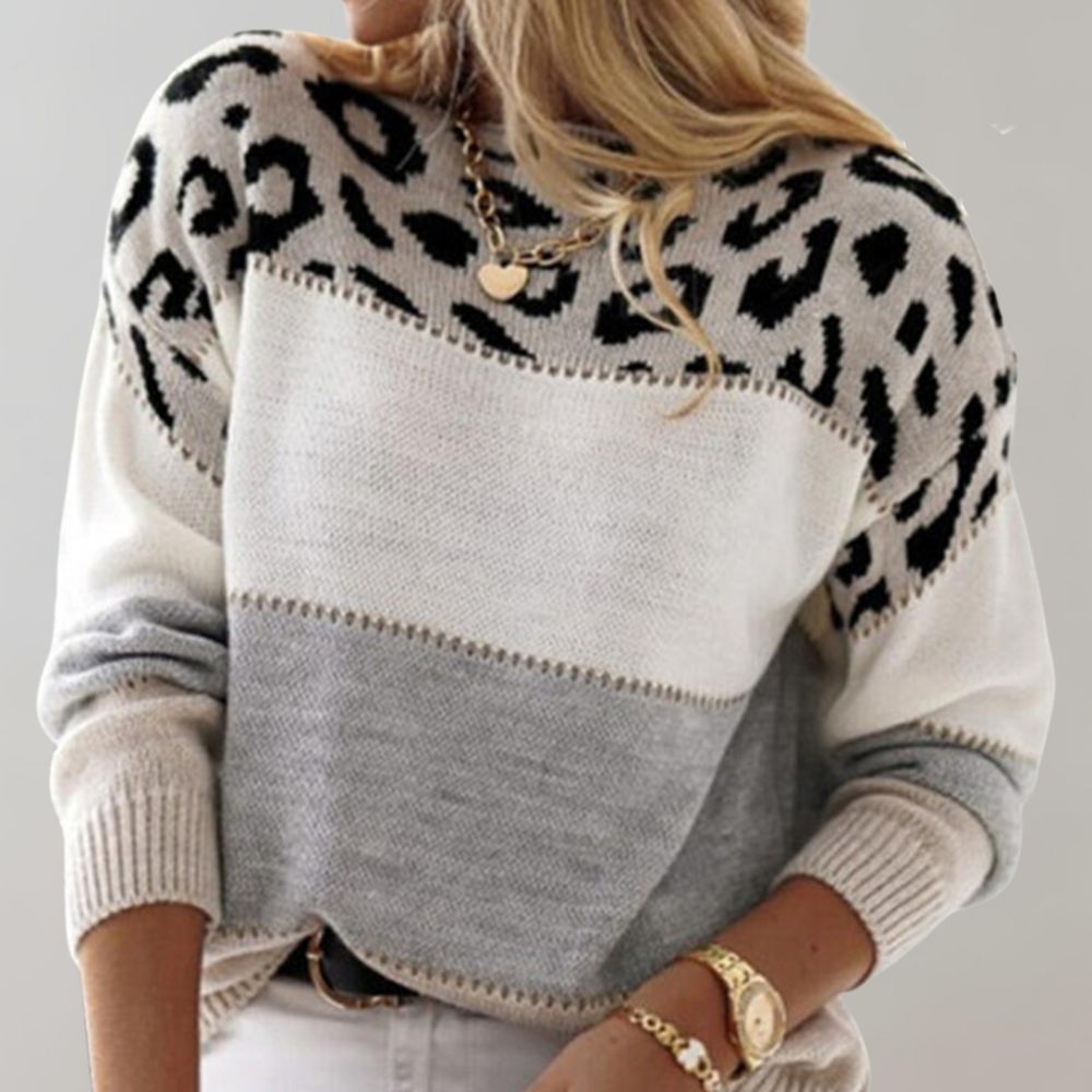 Ava | Leopard Sweater Elegans