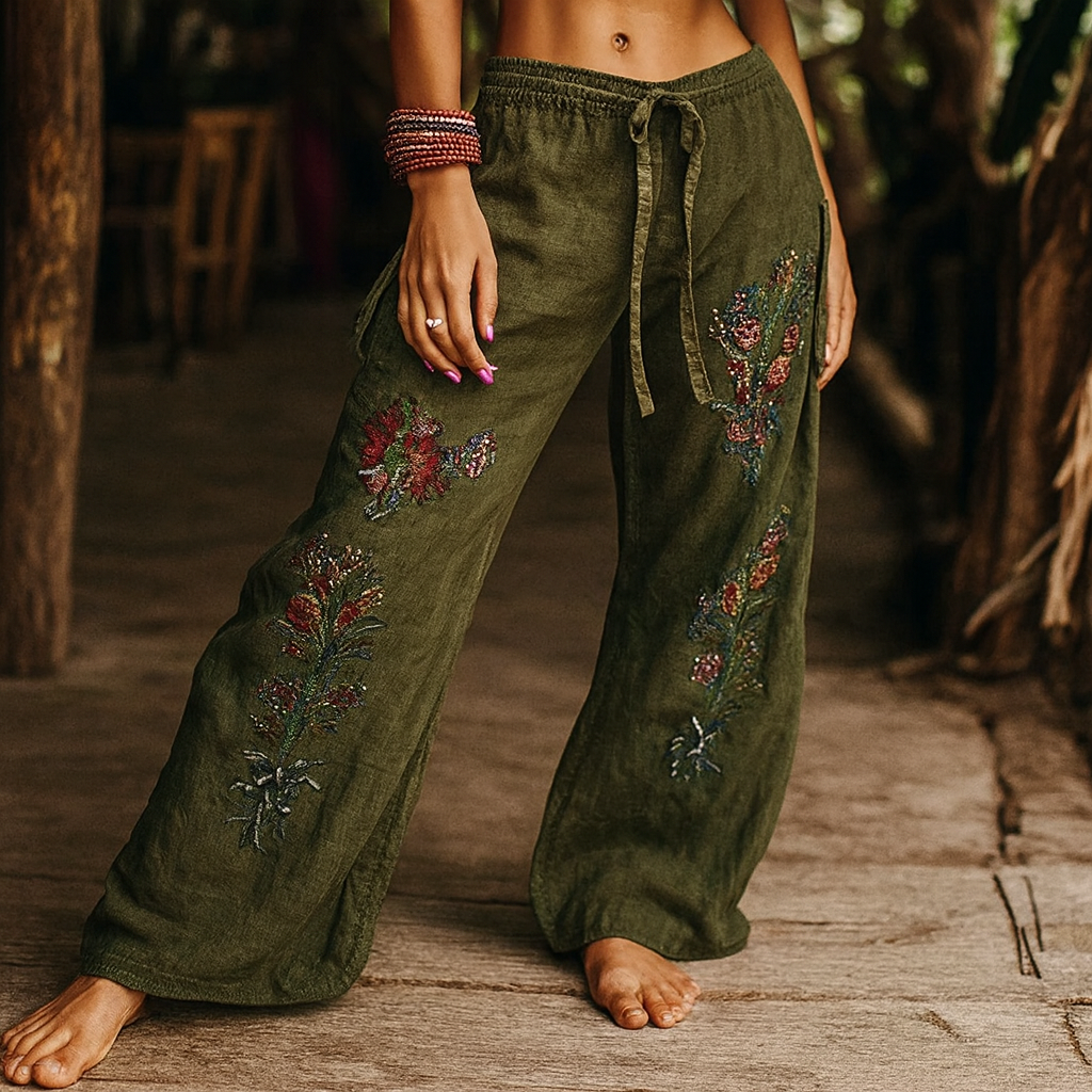 Nancy | Effortless Boho Comfort Pants