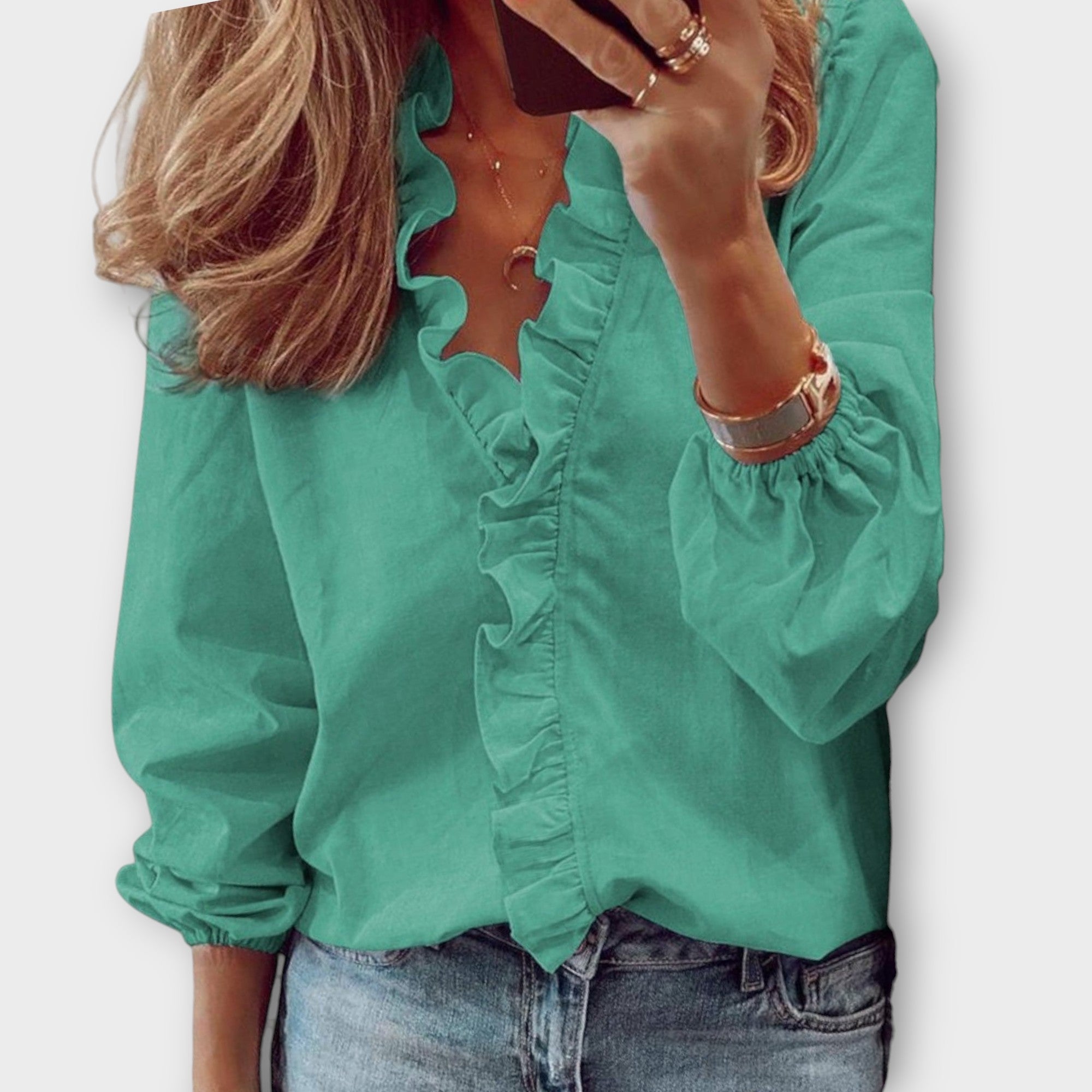 Linda | Elegant Summer Blouse
