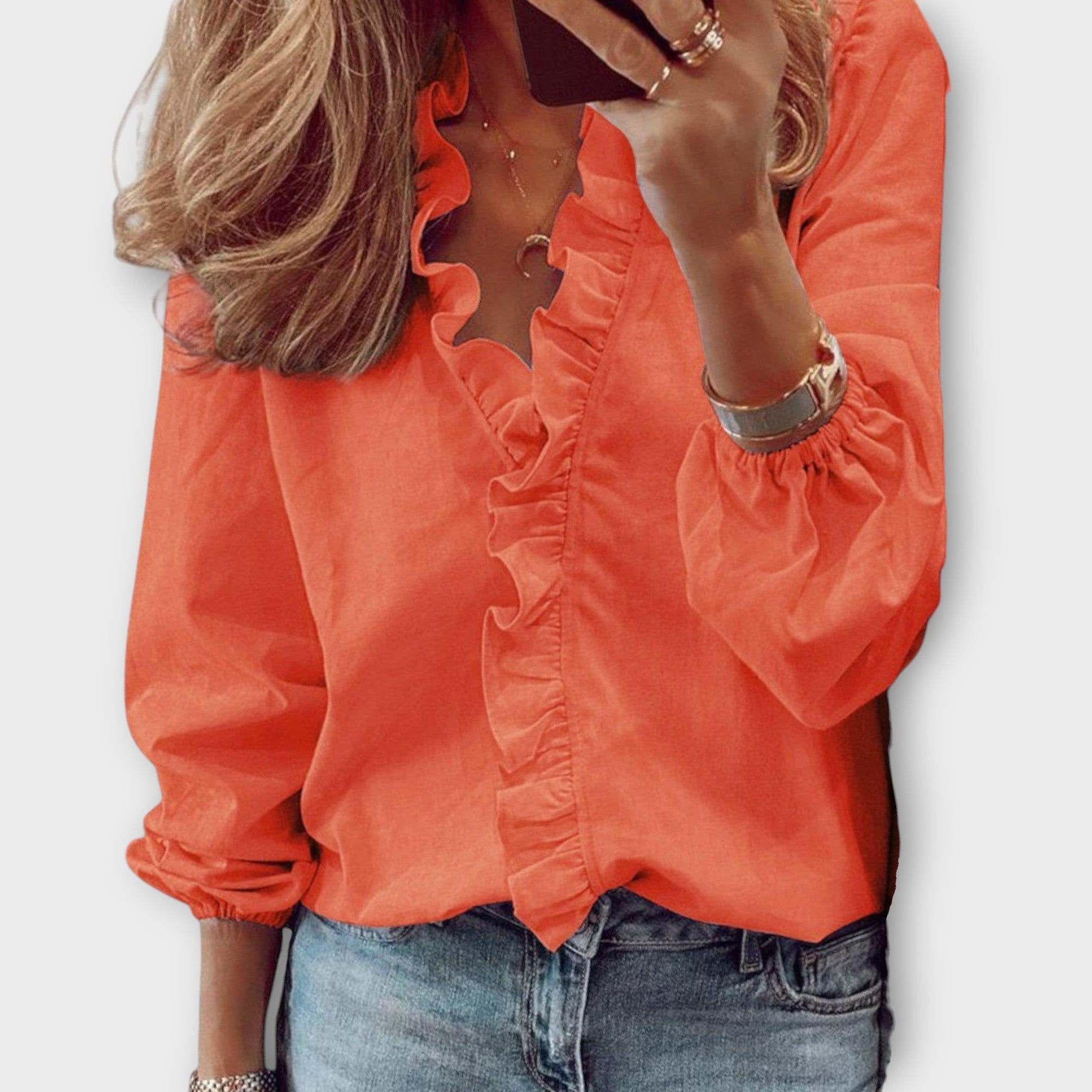 Linda | Elegant Summer Blouse