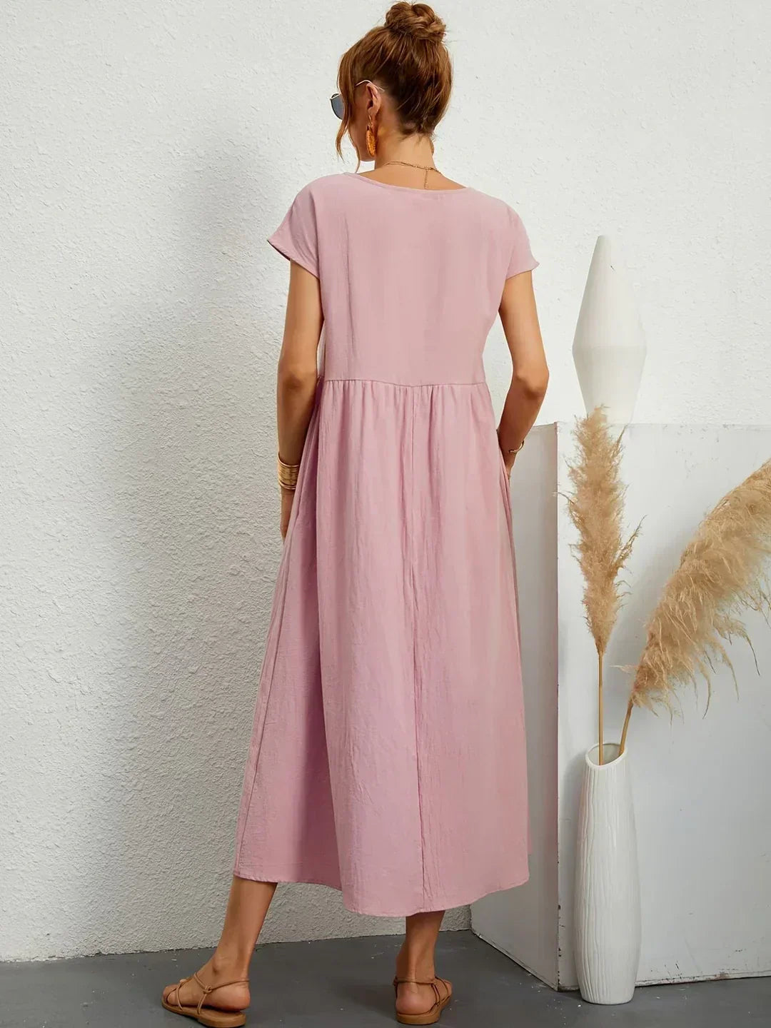 Elena | Casual Midi Dress